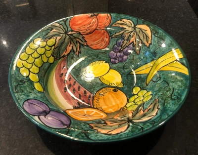 Colourful fruit bowl